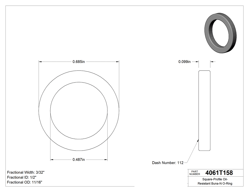Technical drawing - 4061T158